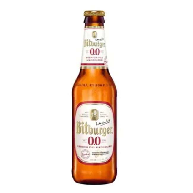 CERVEZA BITBURGER 0% PREMIUM *330ML
