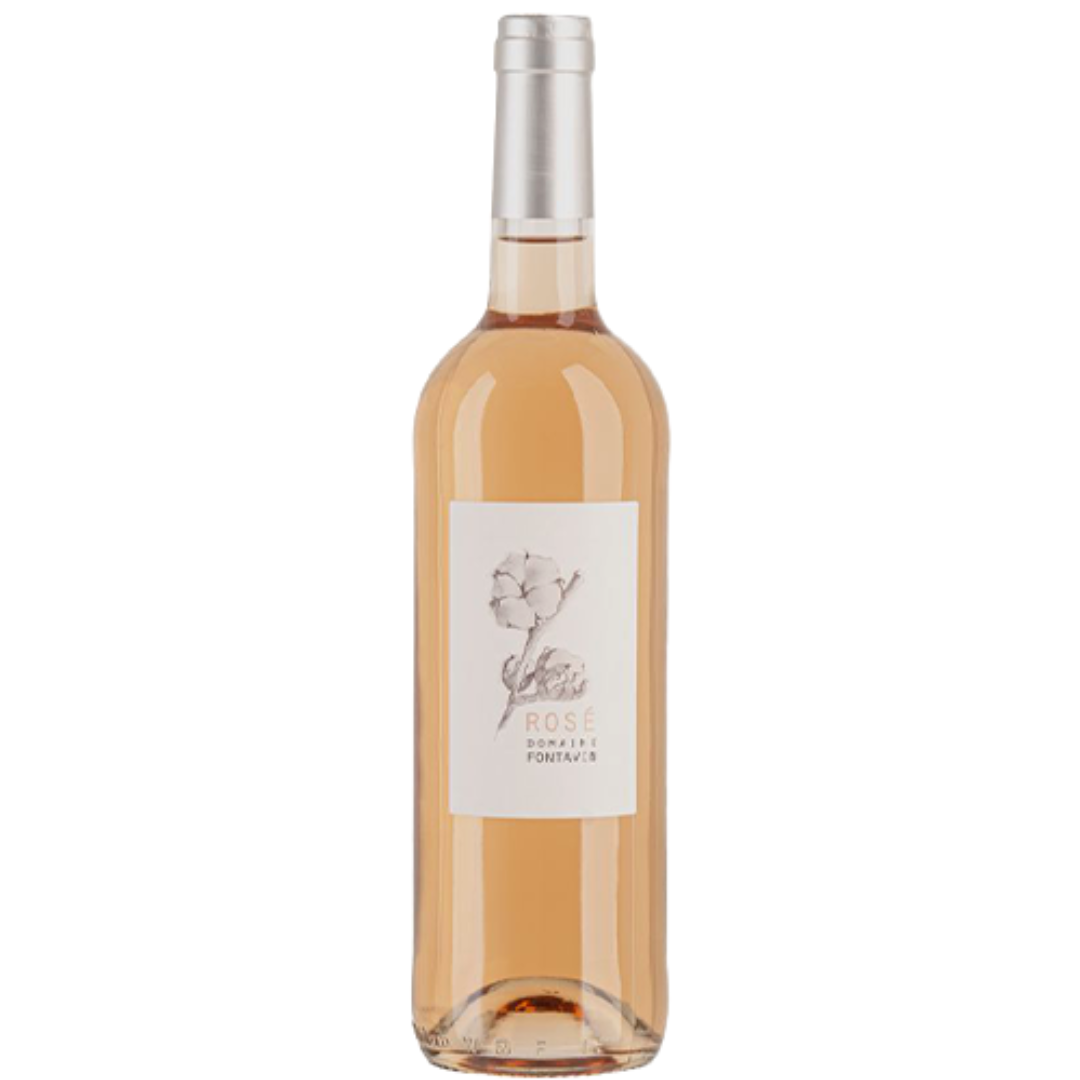 DOMAINE FONTAVIN COTES DU RHONE ROSÉ FLEUR DE COTON *750ML