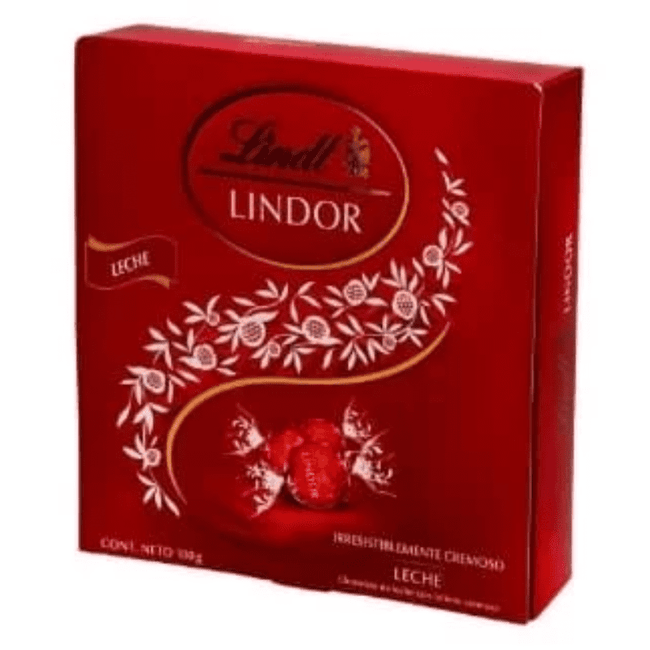 Lindt Lindor Estuche Leche * 100 GR