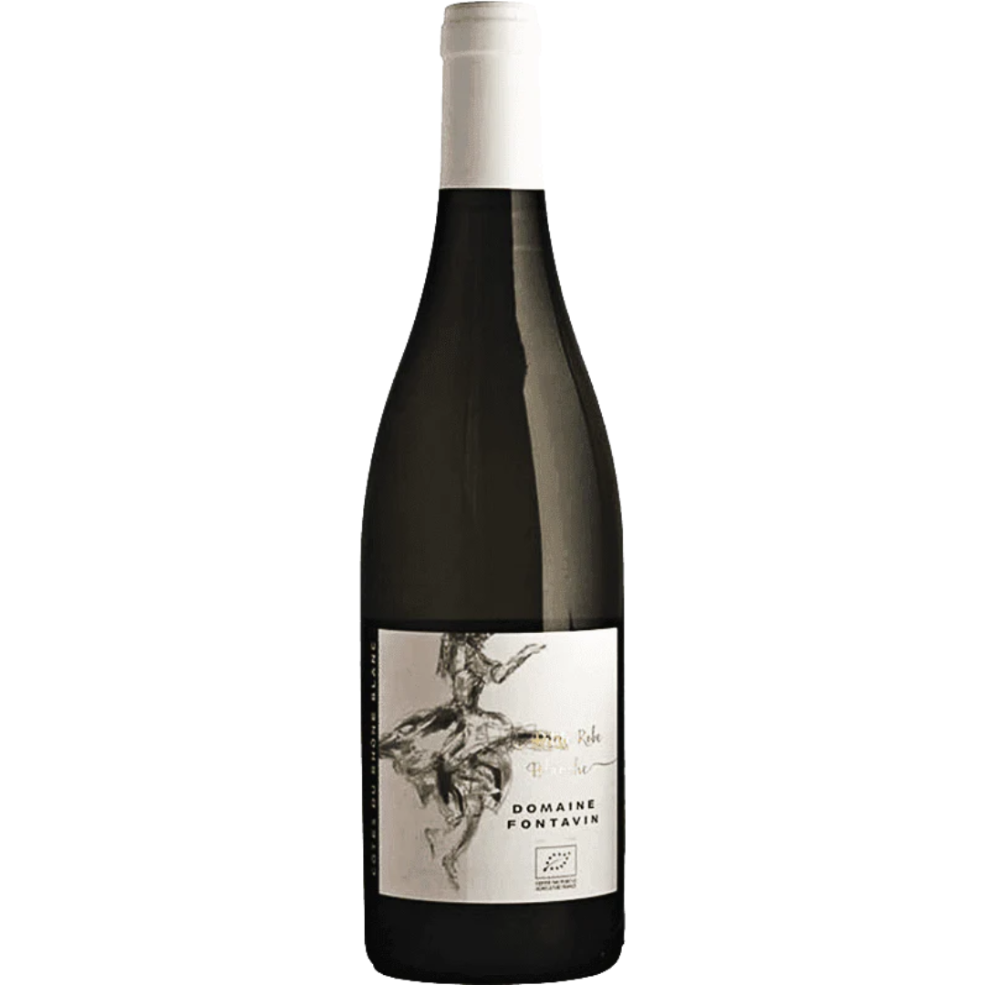 DOMAINE FONTAVIN COTES DU RHONE BLANC LA PETITE ROBE BLANCHE *750ML