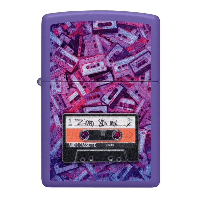 Encendedor Zippo Casette Tape 80´S Mix