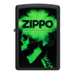 Encendedor Zippo Calavera Verde