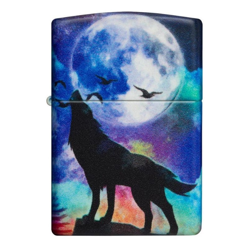 Encendedor Zippo Lobo Aullando
