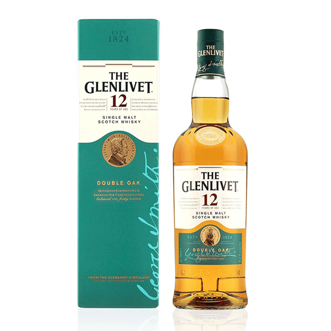 THE GLENLIVET DOUBLE OAK 12 AÑOS*750ML