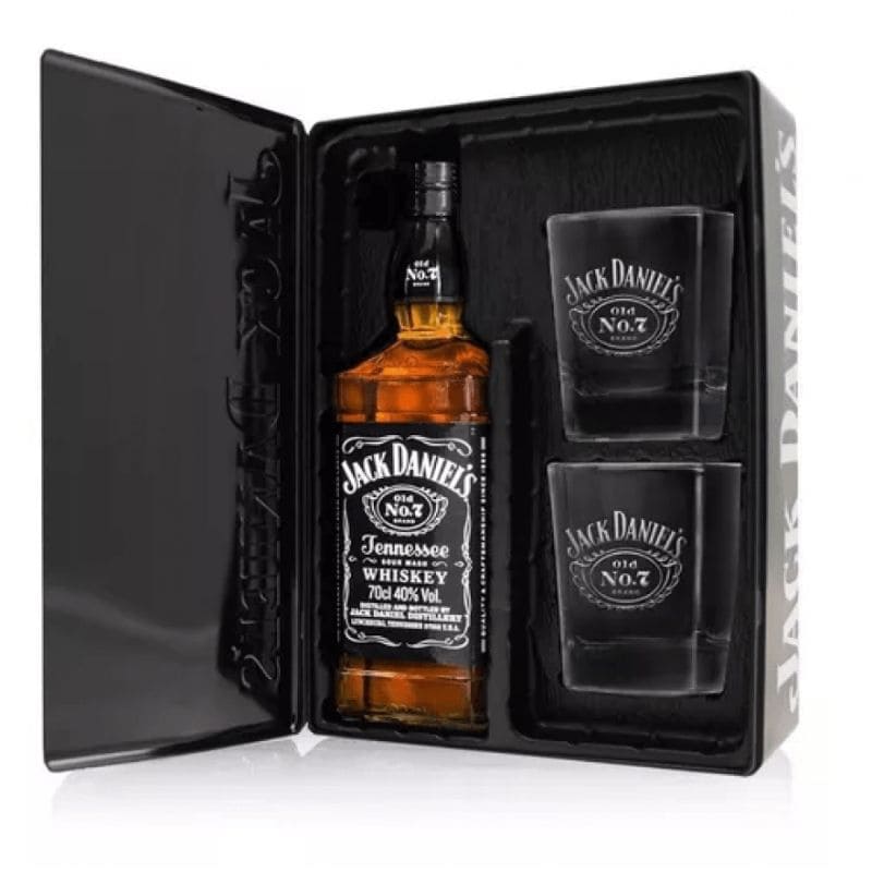 Jack Daniel’s No. 7 Estuche Vasos Rocas
