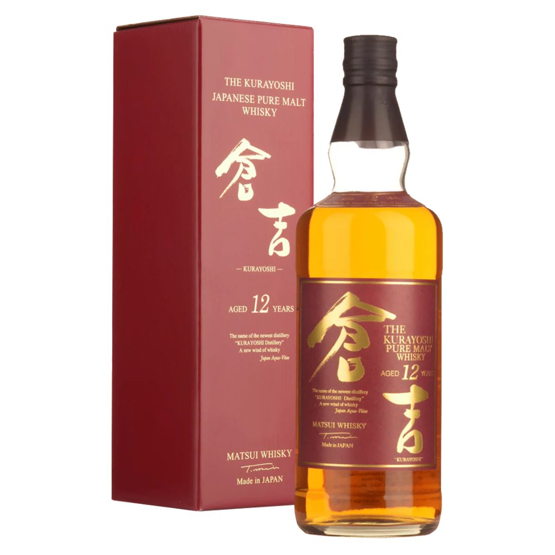 KURAYOSHI PURE MALT 12 AÑOS*700 ML