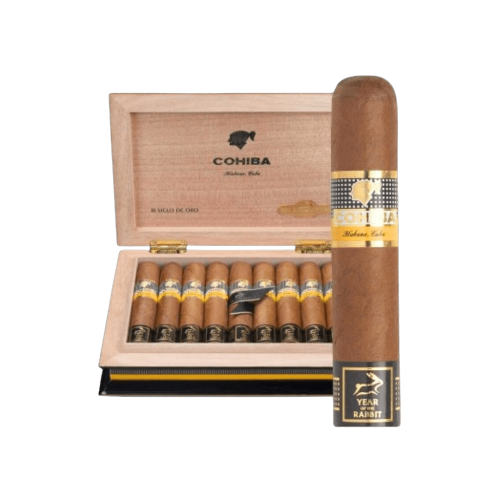 COHIBA SIGLO DE ORO AÑO DEL CONEJO CAJA X10 UNDS