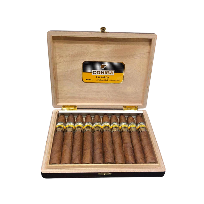 COHIBA PIRÁMIDES EXTRA CAJA X10 UNDS