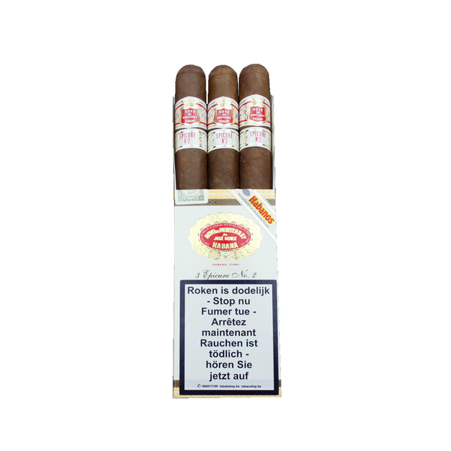 Hoyo de Monterrey Epicure No. 2 Petaca x 3 Und