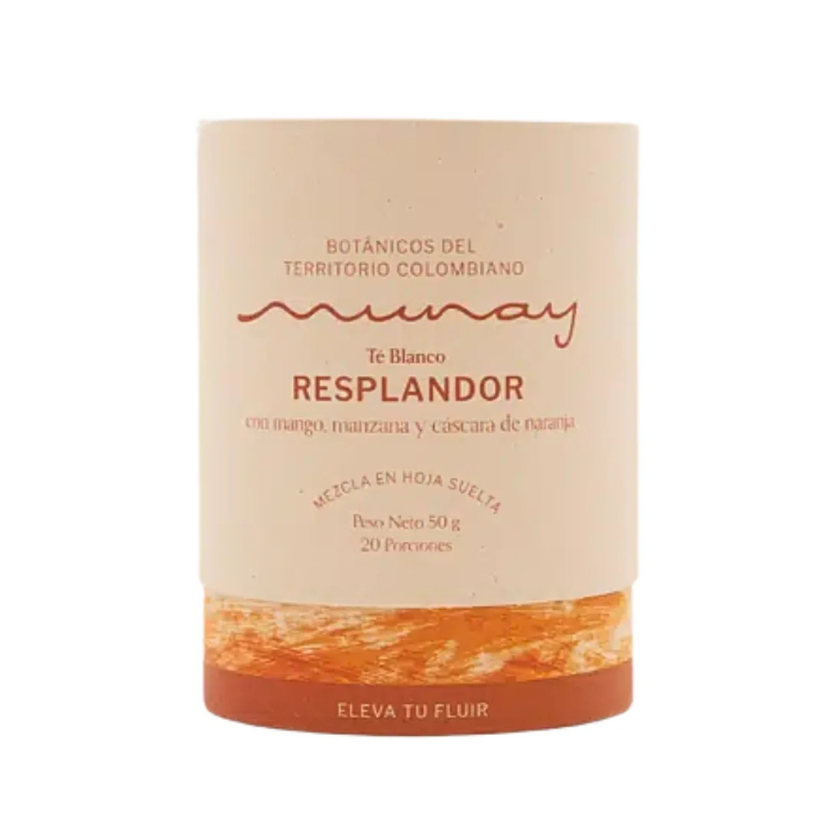 MUNAY Té Blanco Resplandor x 50 g