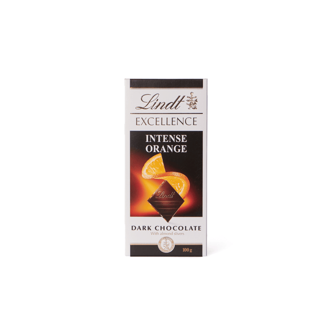 Lindt Execellence Intense Orange Dark Chocolate *100 GR.