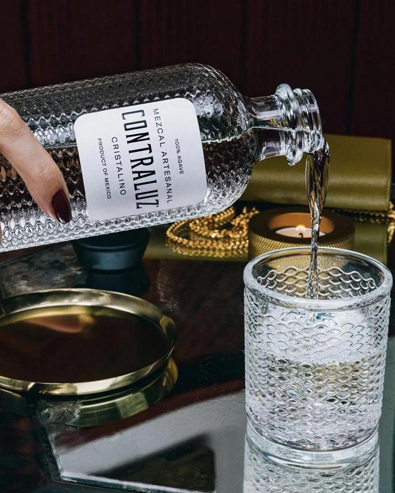 Mezcal Contraluz Cristalino