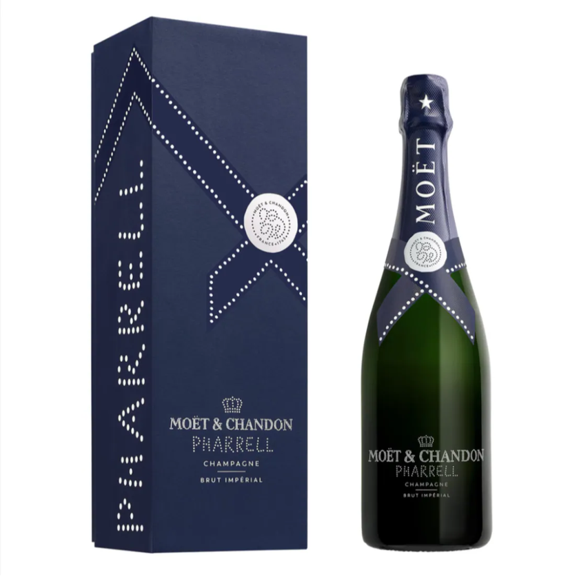 MOET & CHANDON PHARREL BRUT IMPERIAL MIDNIGHT BLUE X750 ML