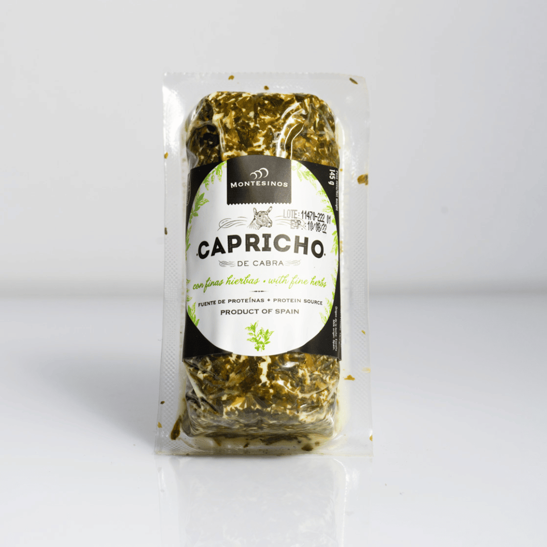 CAPRICHO QUESO DE CABRA CON FINAS HIERBAS *145 gr
