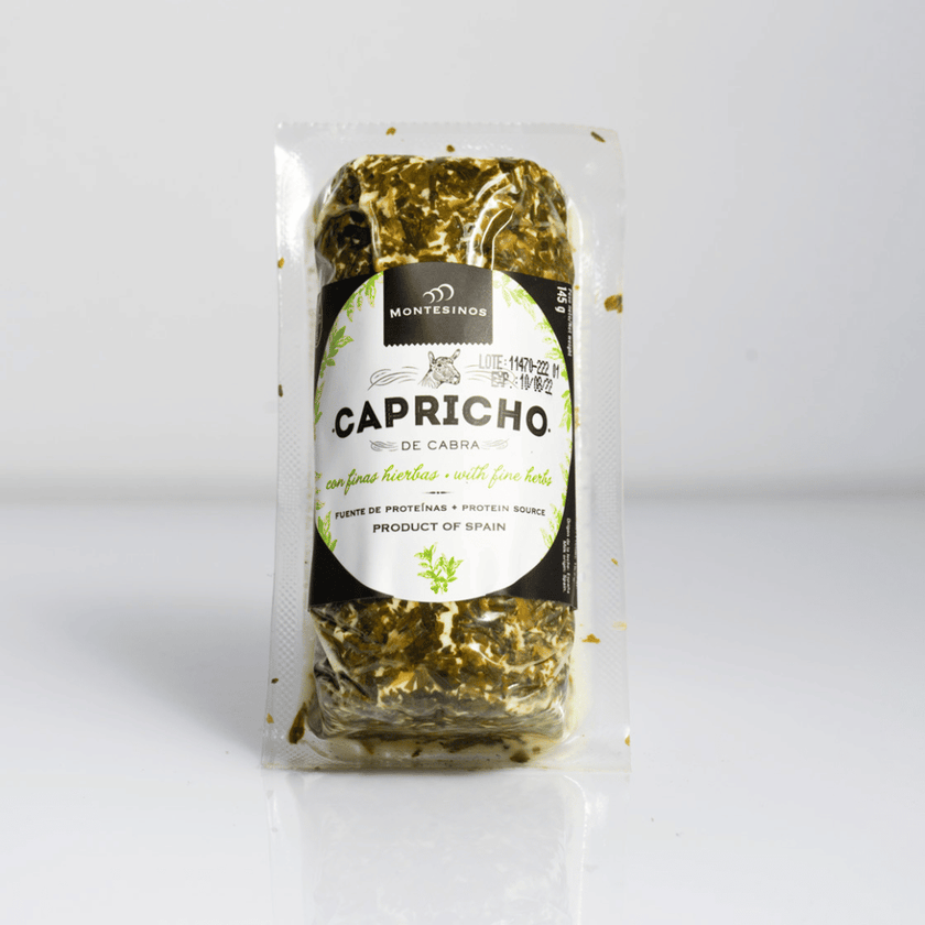CAPRICHO QUESO DE CABRA CON FINAS HIERBAS *145 gr