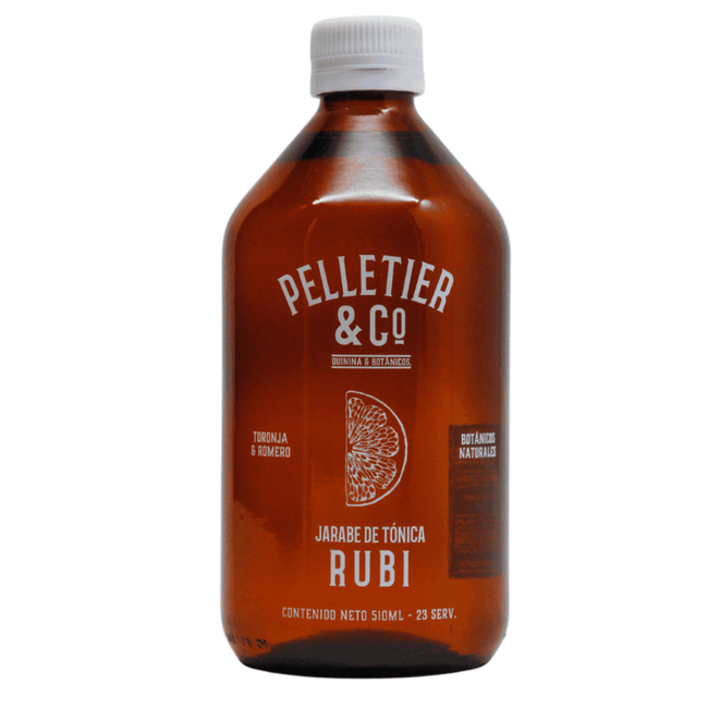 PELLETIER & CO JARABE DE TÓNICA RUBÍ *510ML