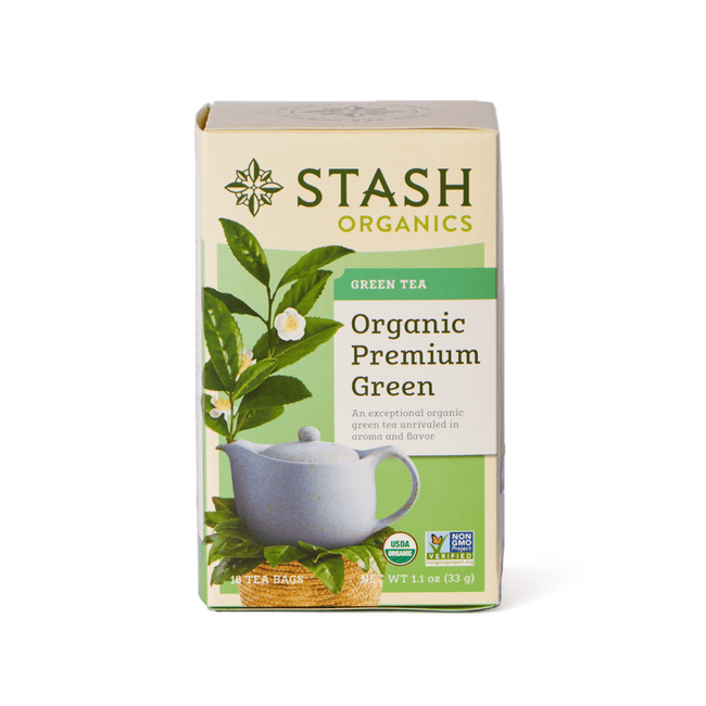 Stash Organic Premium Green* 18 Und