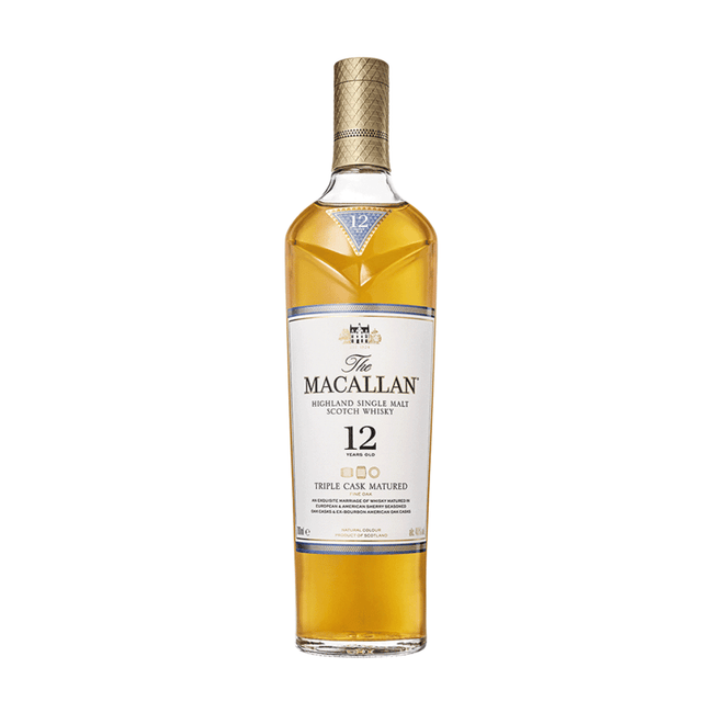 THE MACALLAN SINGLE MALT TRIPLE CASK 12 AÑOS *750