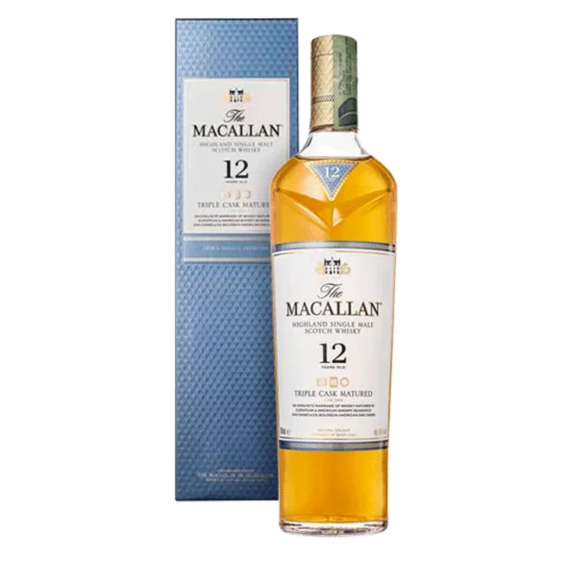 THE MACALLAN SINGLE MALT TRIPLE CASK 12 AÑOS *750
