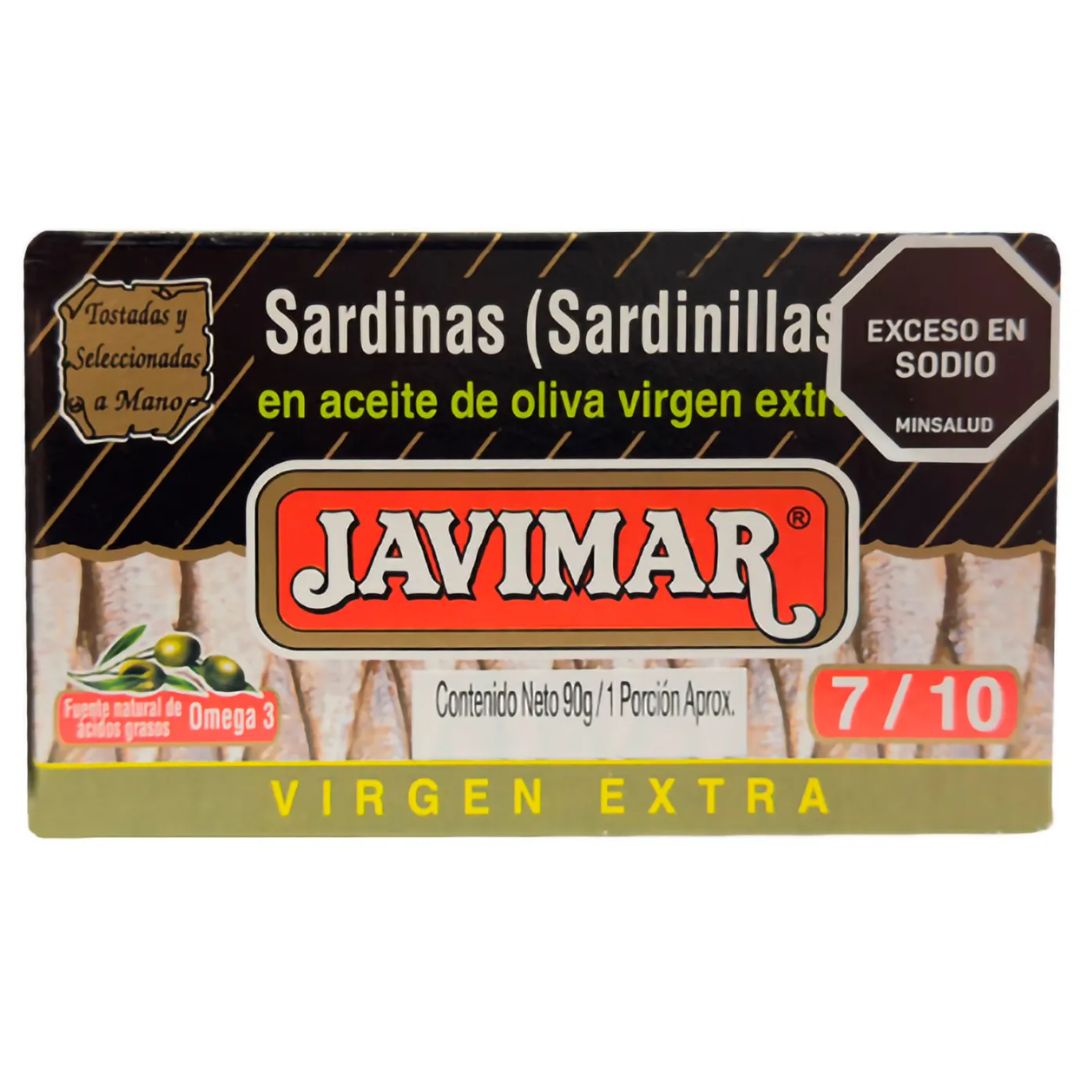 SARDINAS EN ACEITE DE OLIVA VIRGEN EXTRA *90gr